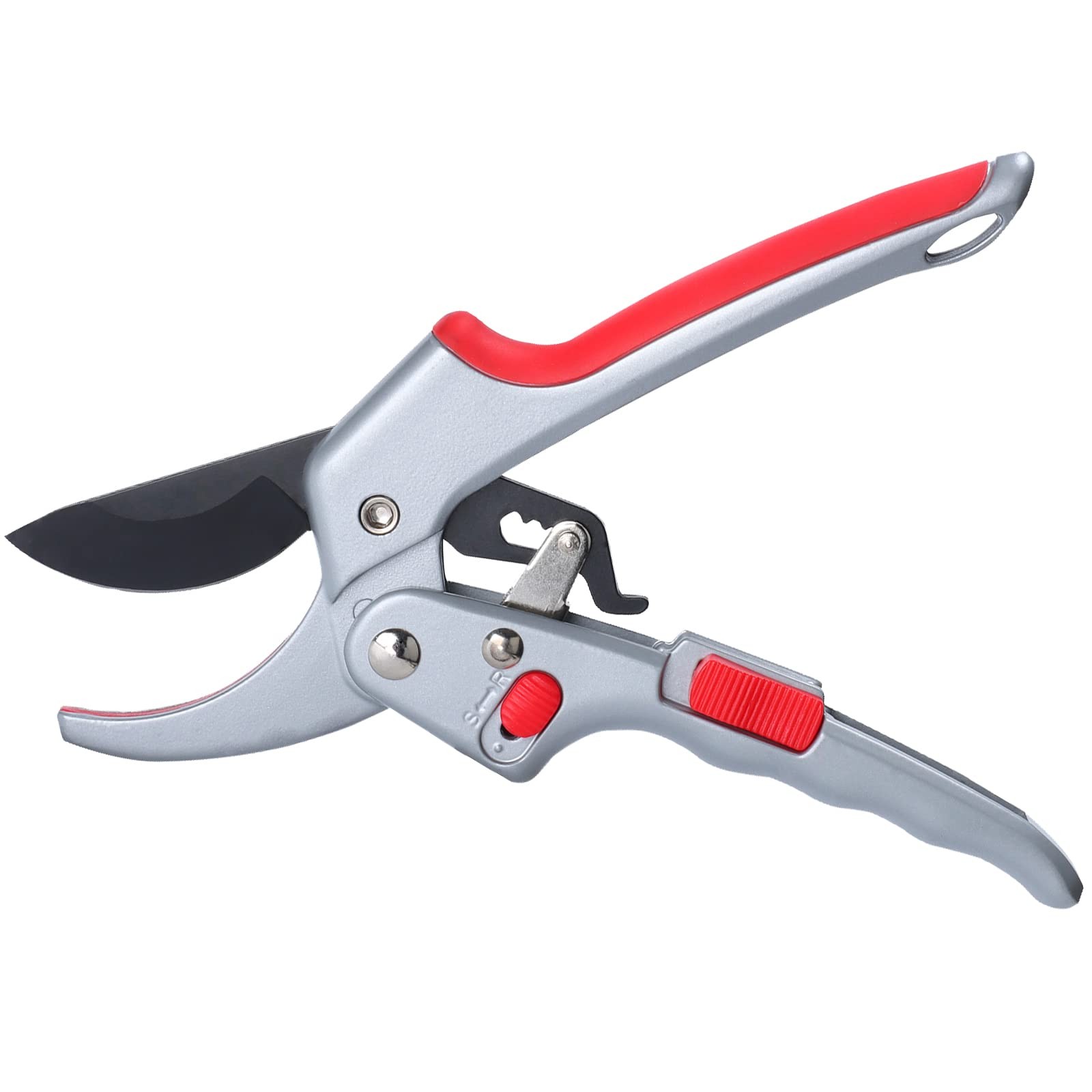 MEPEREZ Garden clippers, premium 7.87 inches (L) x 1.97 (W), Red
