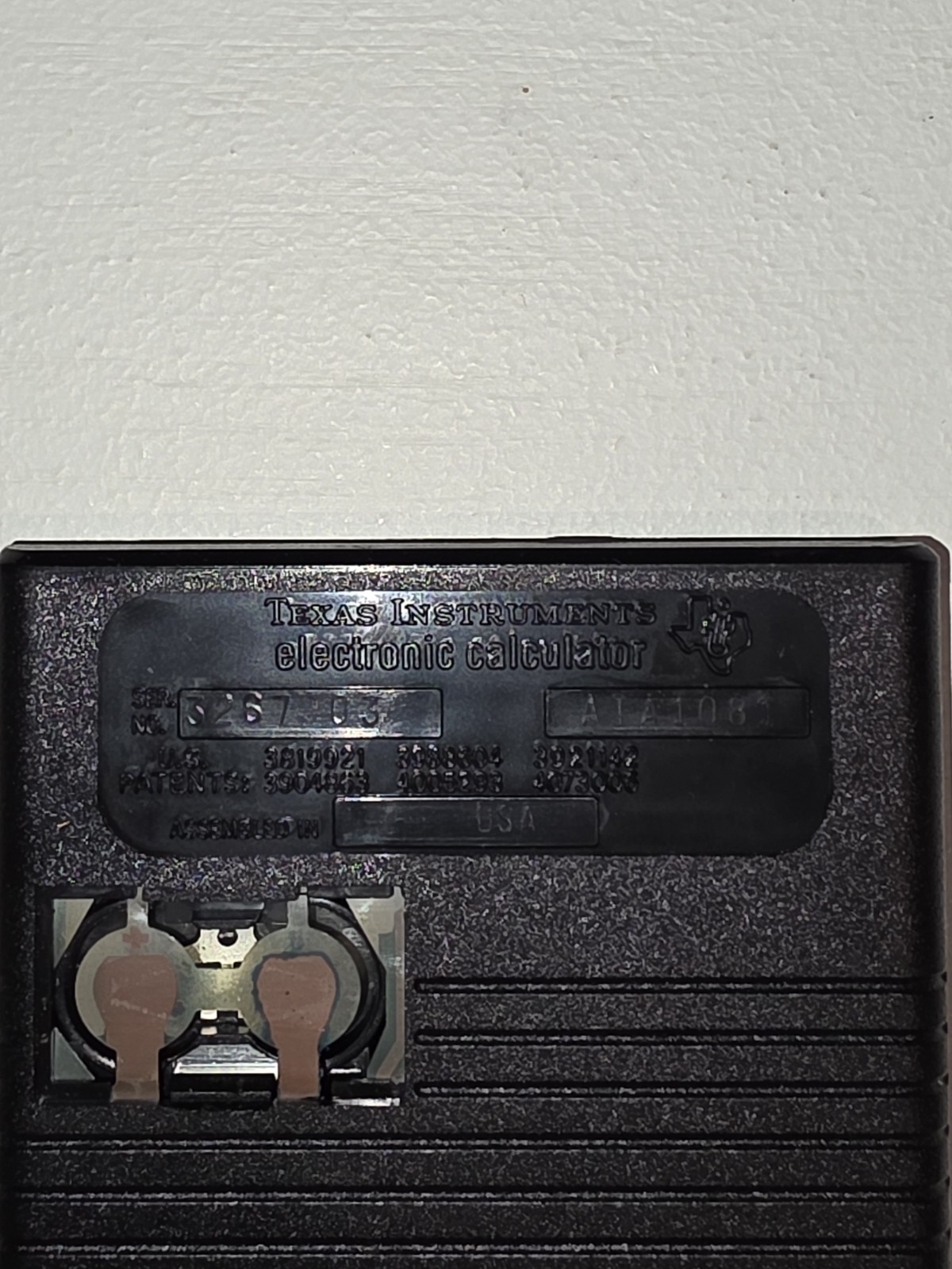 TI-50 Constant Memory Vintage Texas Instruments Calculator With Case - UNTESTED