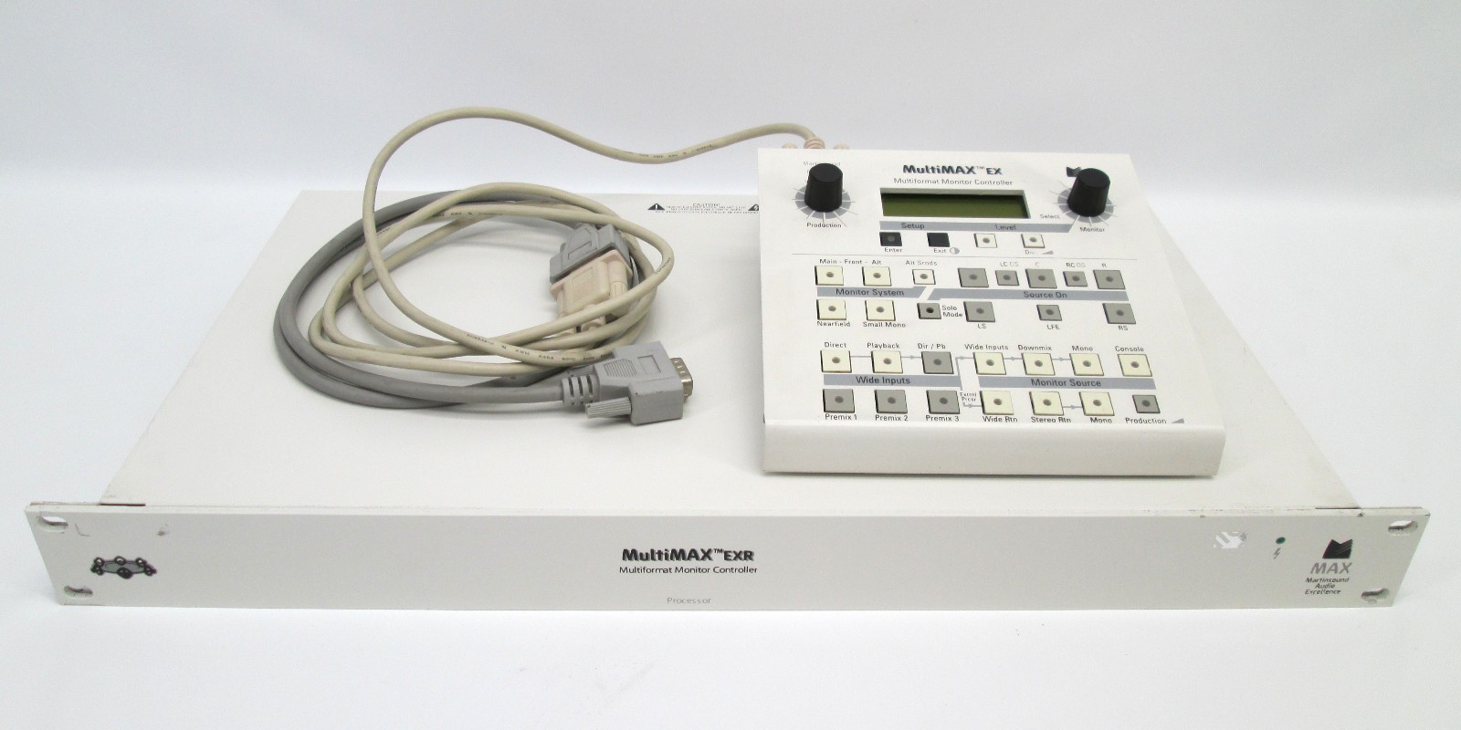 MartinSound MultiMax EXR MX-MLR Monitor Controller + MX-MLX-RM Remote + Cable