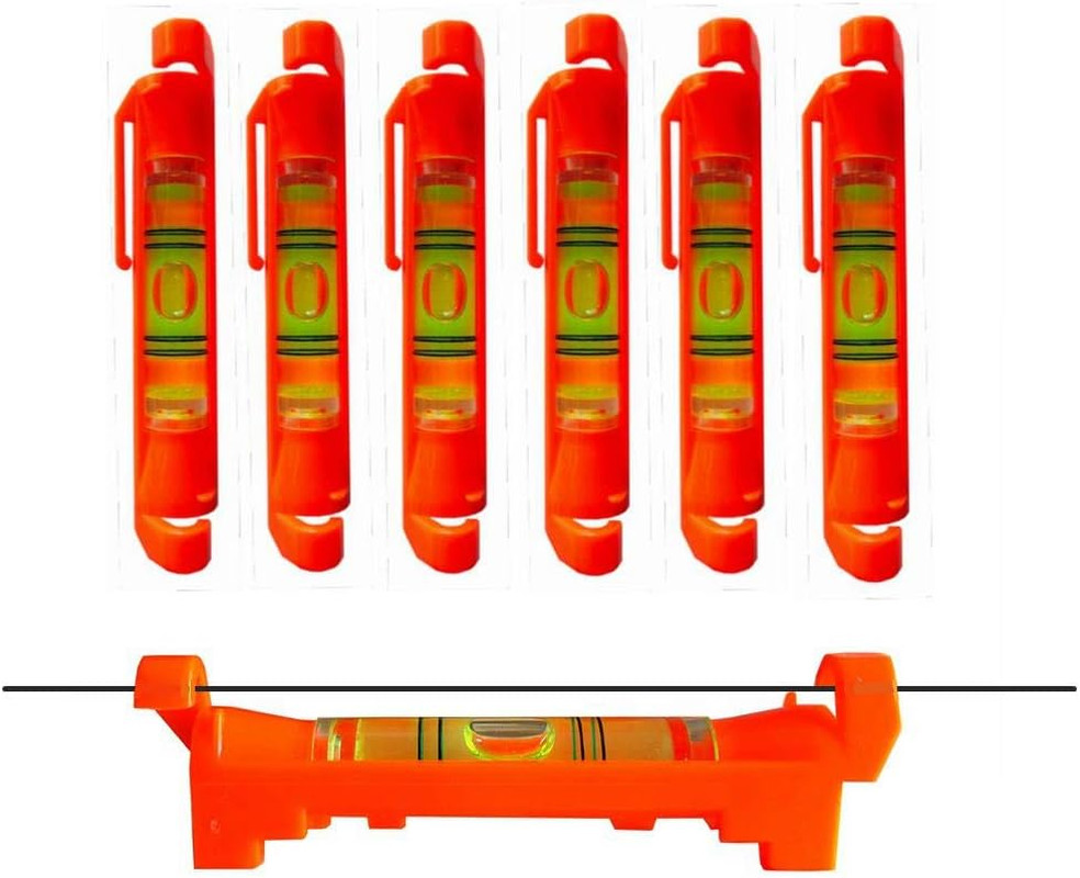 7 Pcs Hanging Bubble Line Level for Building Trades, Engineering, Surveying, Met