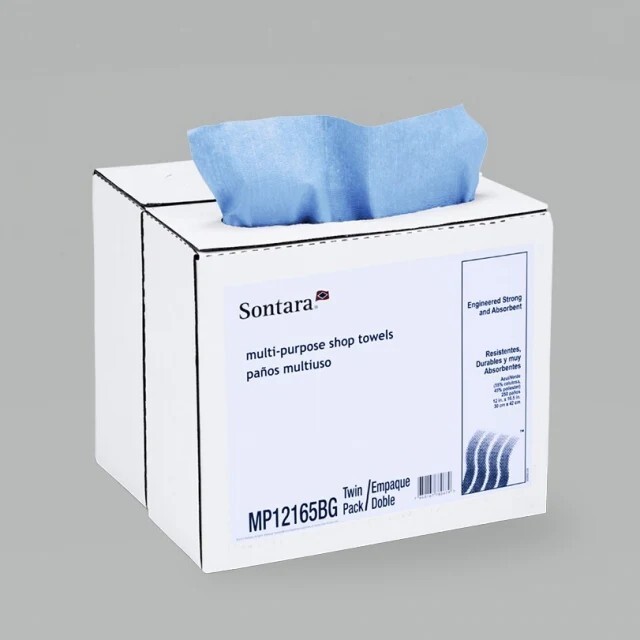 MP12165BG Sontara® Multi-Purpose Shop Towels - Case of 250 Towels