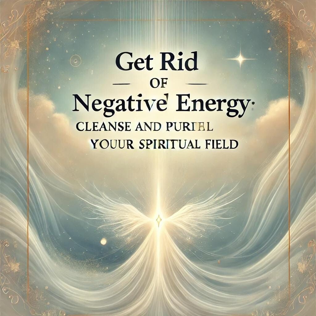 Get Rid of Negative Energy: Cleanse and Purify Your Spiritual Field!
