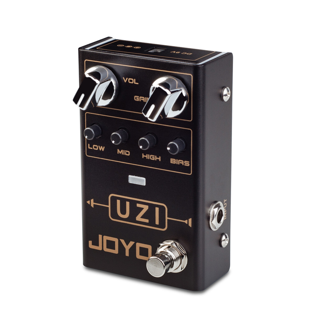 JOYO Distortion Guitar Effect Pedal Processor Metal Shell Footswitch 6 Knobs