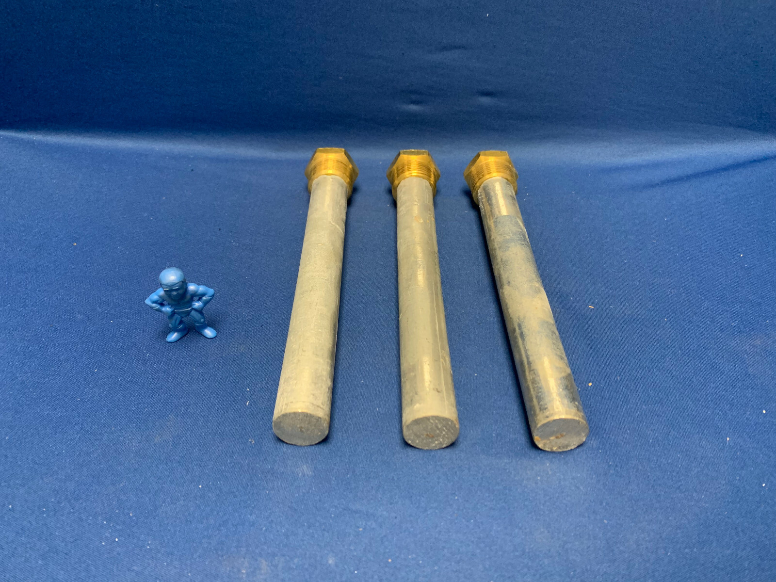 McMaster Carr 3606K23 Zinc Anode Corrosion Inhibiting Rod *LOT OF 3