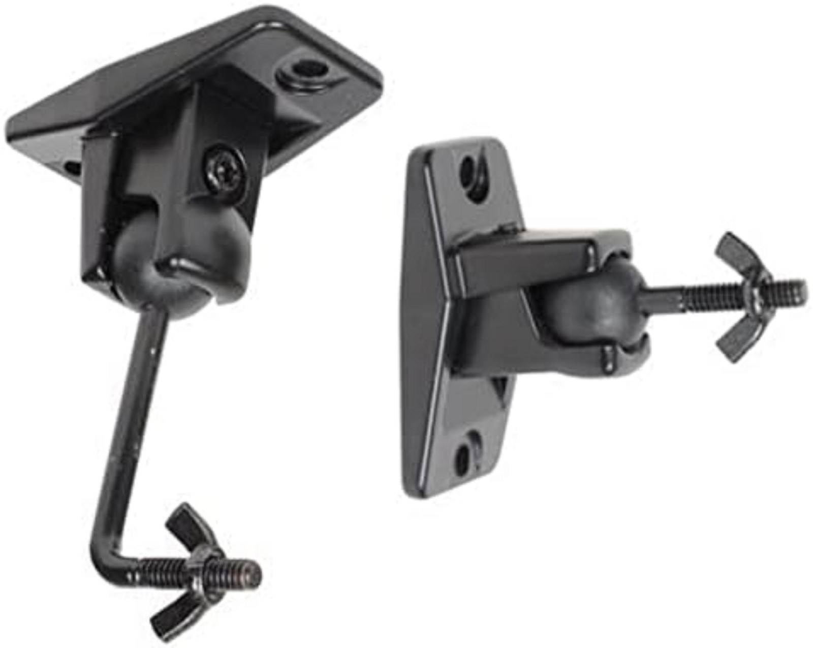 Speaker Wall Ceiling Mount Bracket One Pair for Universal Satellite, Fits Keyhol