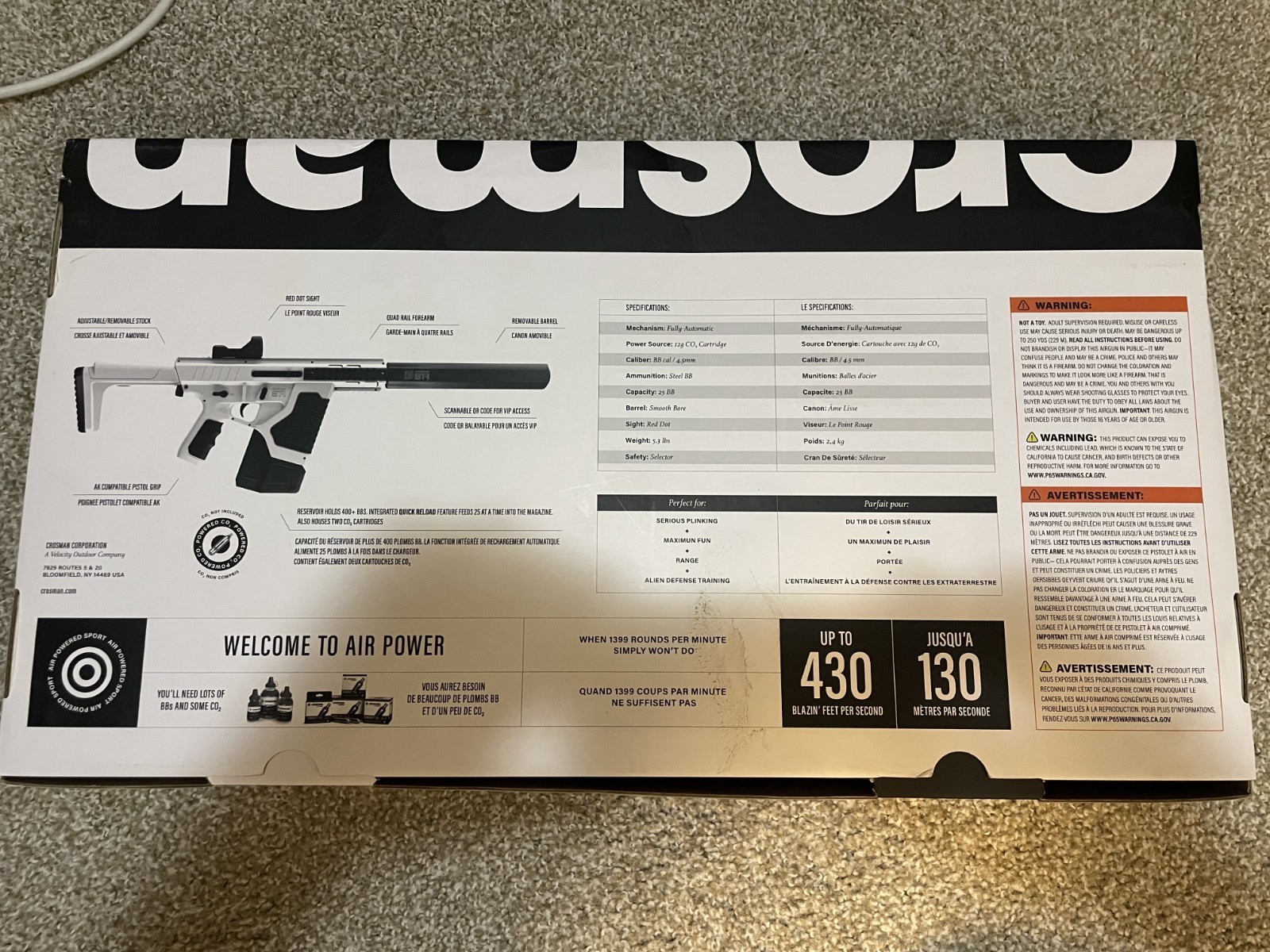 Crossman Full-Auto ST-1 BB Rifle