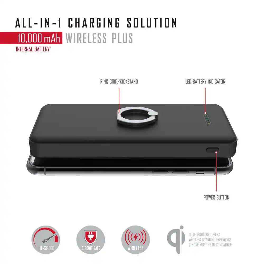 10,000 Mah Wireless Pocket Juice