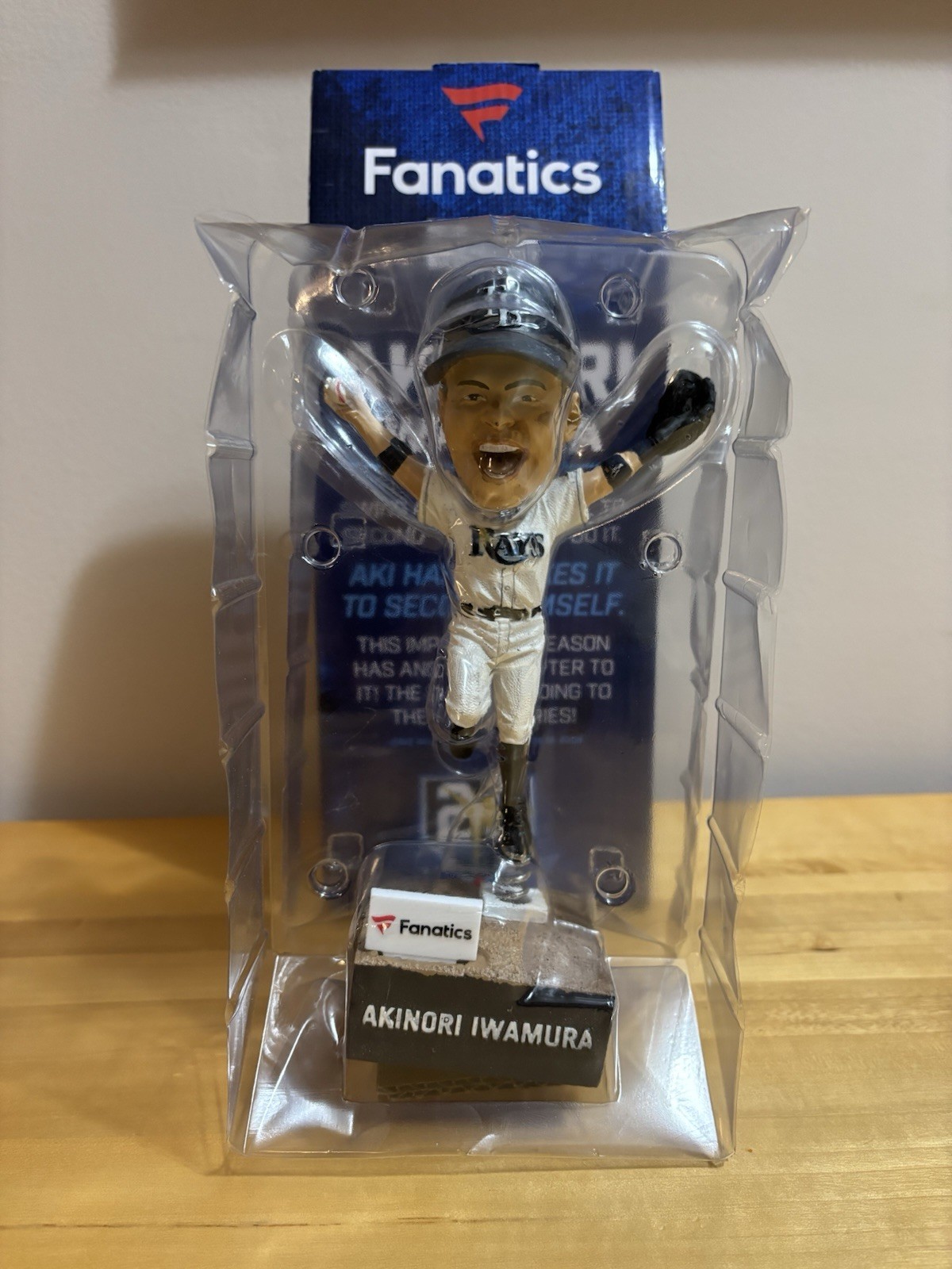 Tampa Bay Rays Akinori Iwamura Talking Bobblehead 2018 SGA  - New in Box