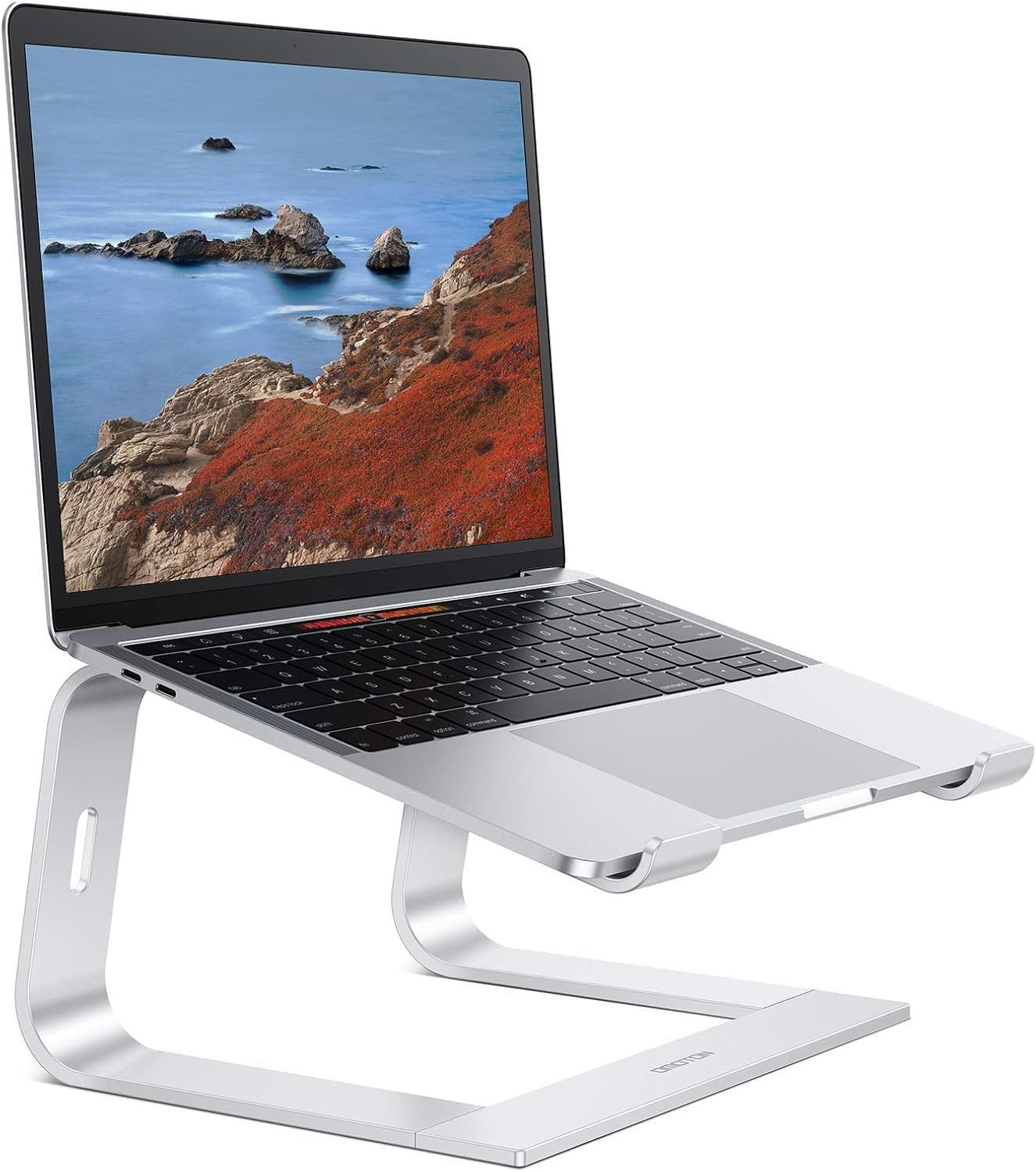 OMOTON Laptop Stand, Detachable Laptop Mount, Aluminum Laptop Holder Stand for D