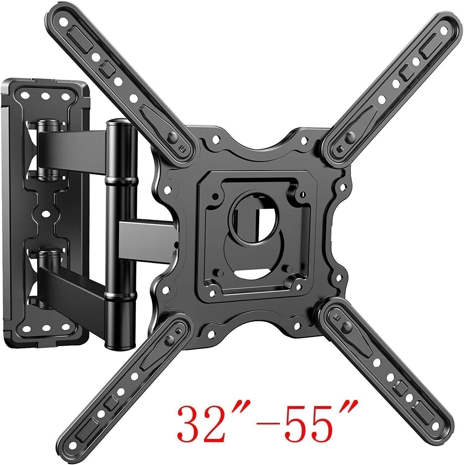 Full Motion Articulating TV Wall Mount, with Swivel and Tilt for 32 to 55 Screen