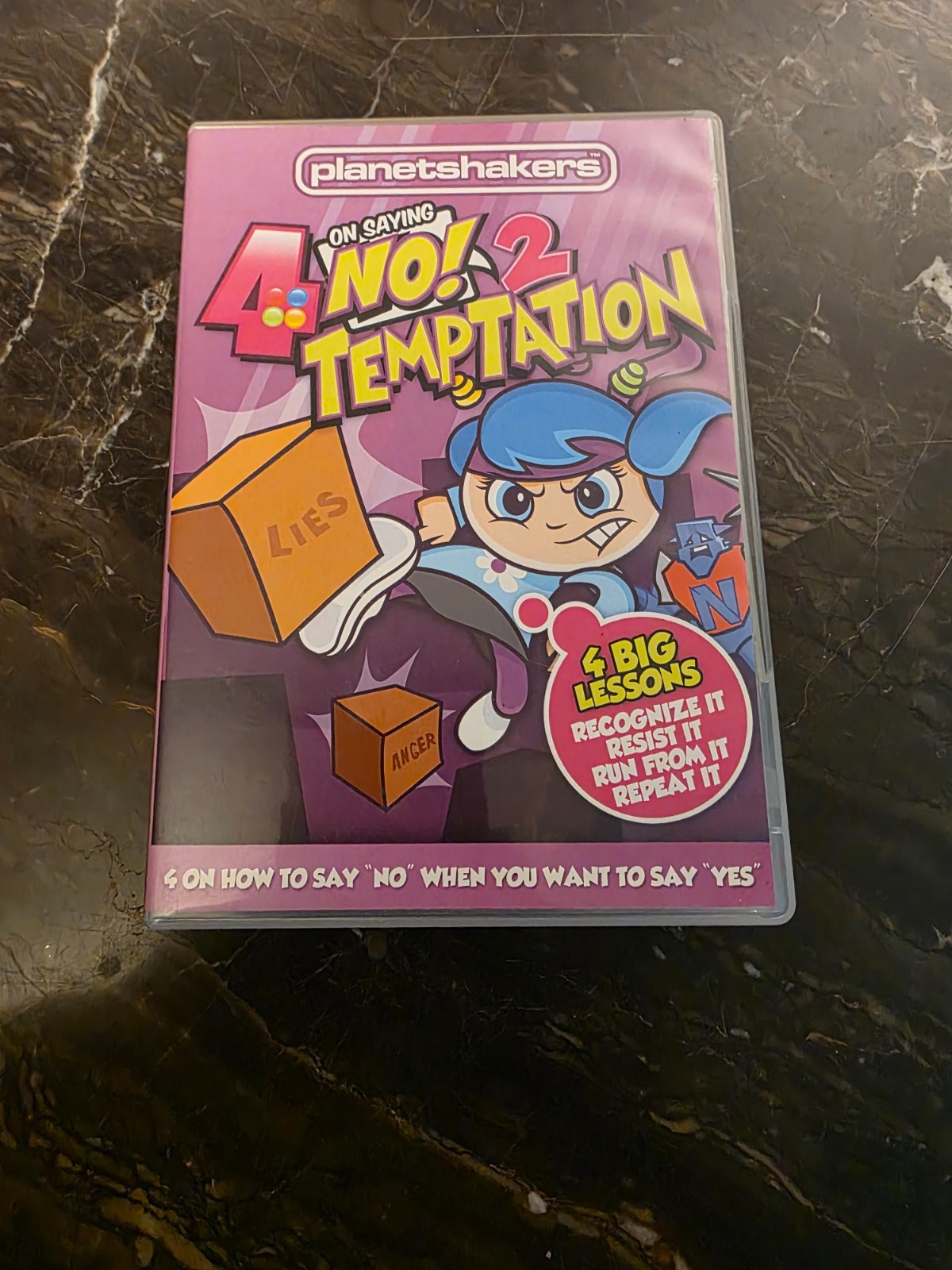 Planetshakers  4 On Saying No 2 Temptation DVD - Excellent Condition