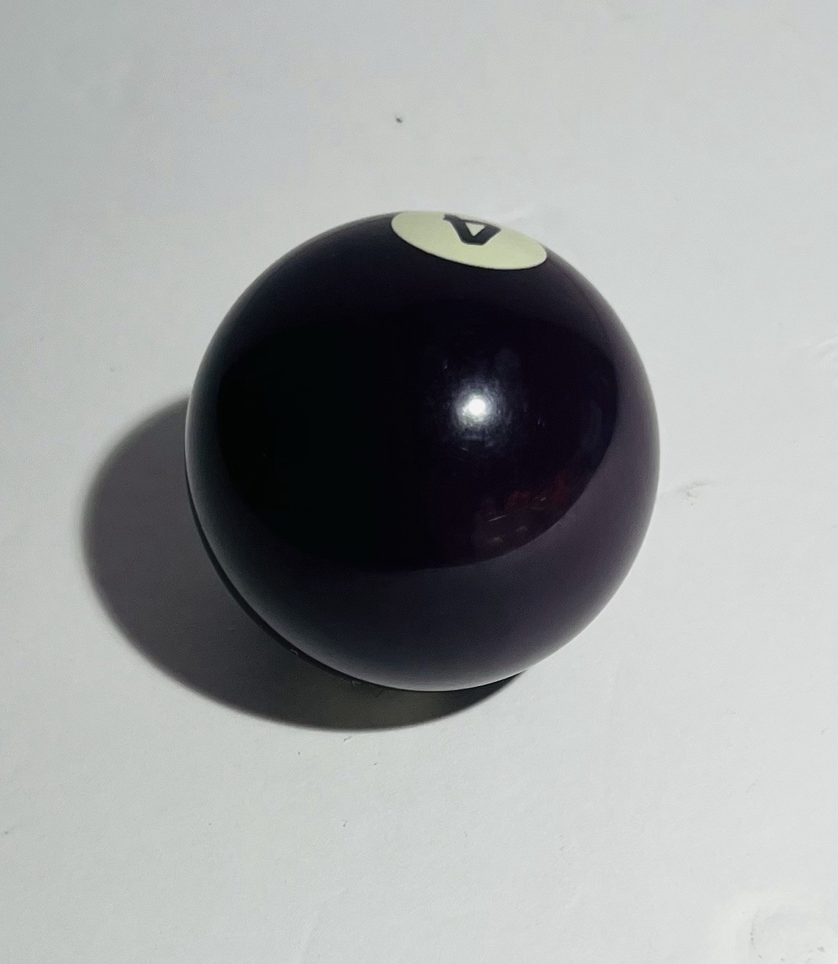 Vintage Pool Ball Number 4 Purple Solid Replacement