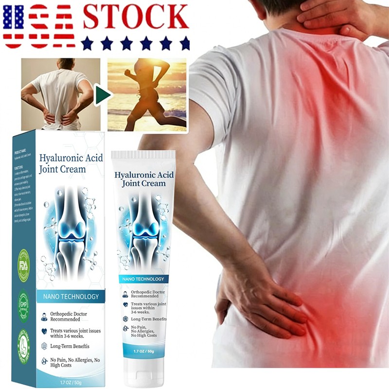 2026 NEW Hyaluronic Acid Joint Cream - Joint- Knee Pain Relief 1.76oz/ 50g