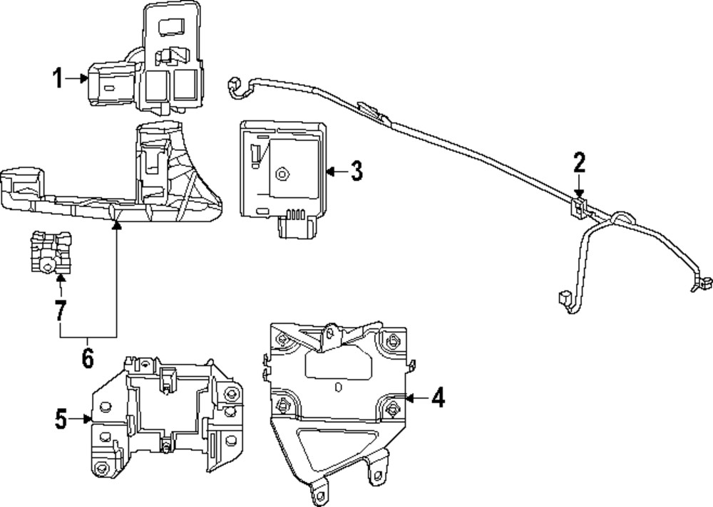 Genuine Honda 2023-2024 CR-V Mount Bracket 8S465-3A0-A10