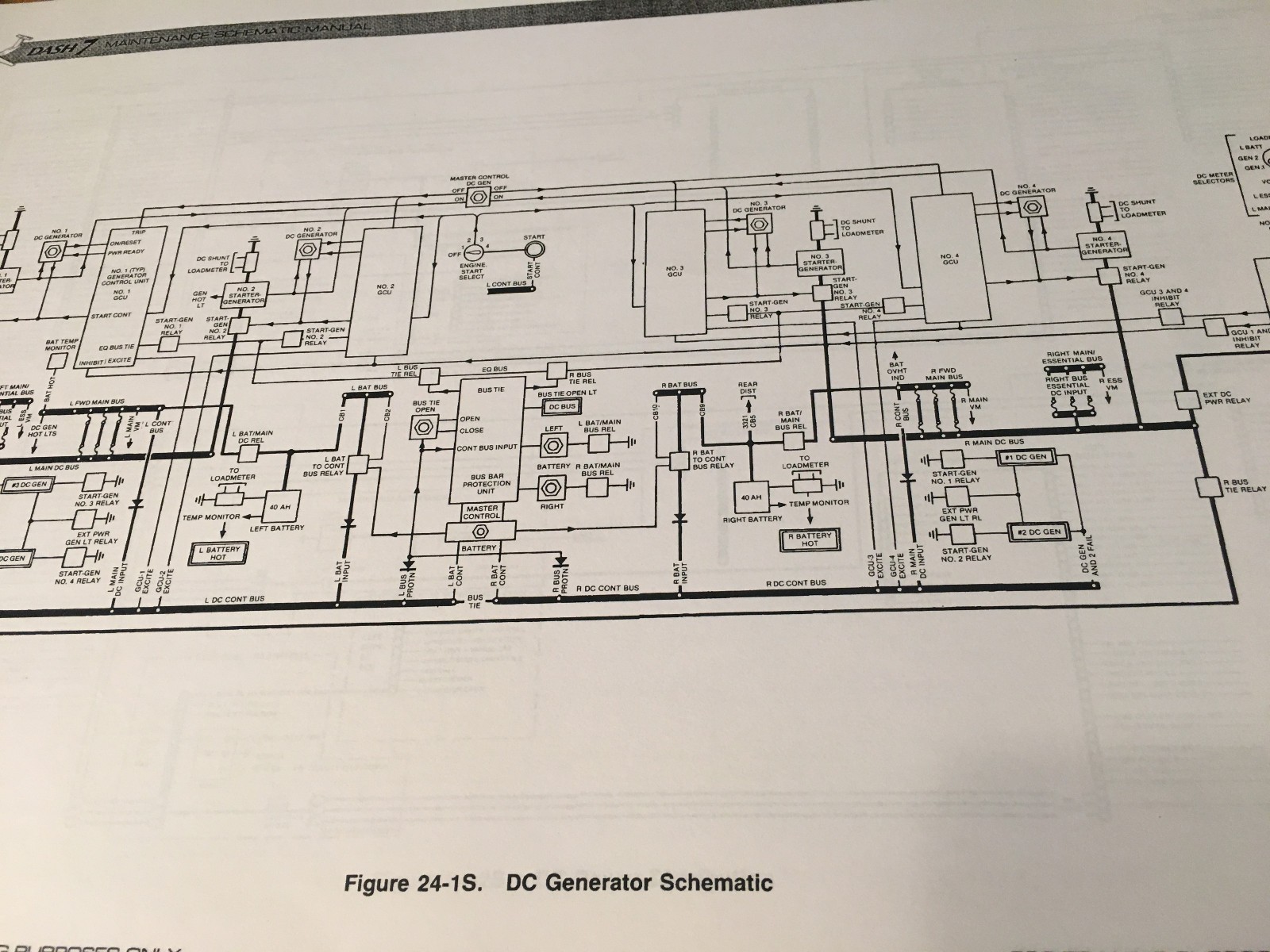 de Havilland Canada Dash 7 Maintenance Training Schematic Manual