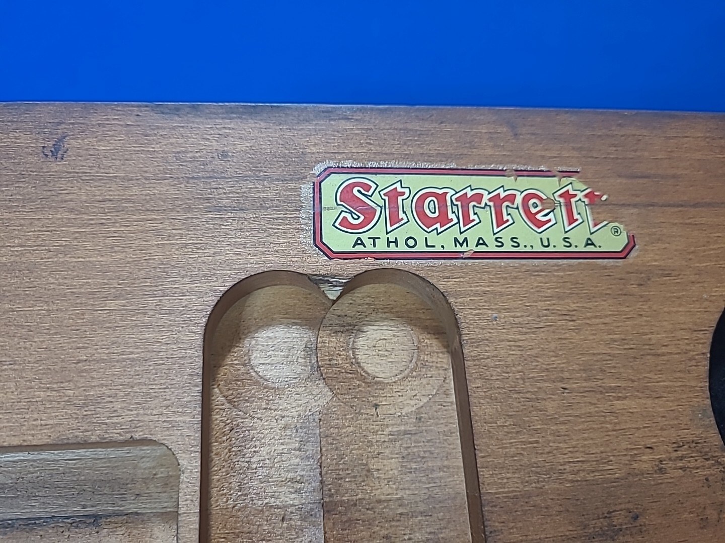 Starrett 657EZ Magnetic Base With Indicator in Wood Case