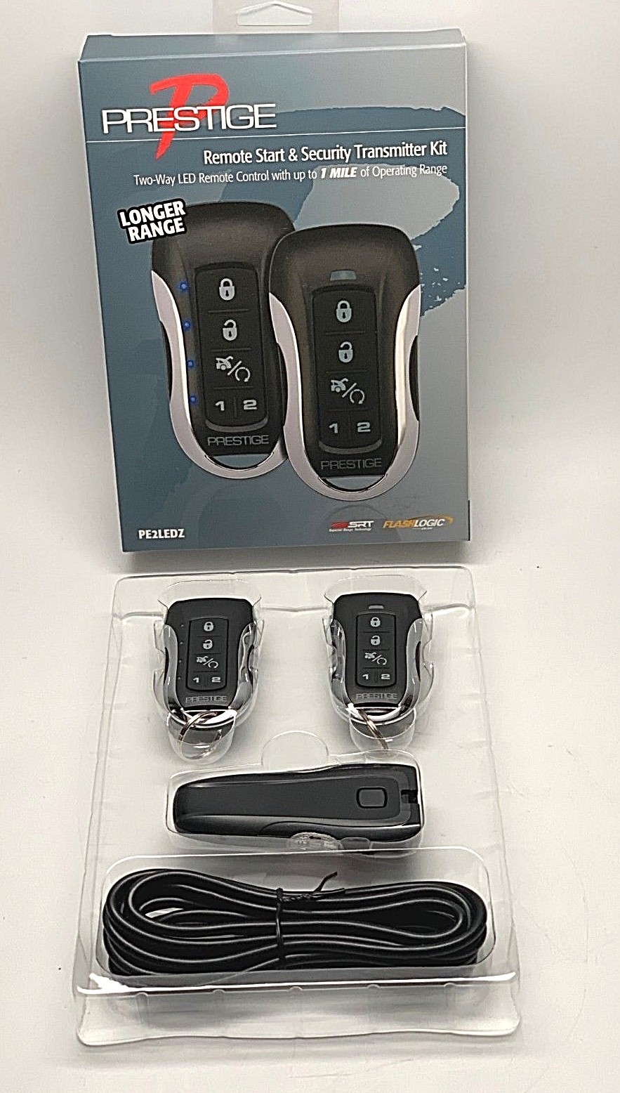 Prestige PE2LEDZ 2-Way 5-Button Remote w/ 2500 ft Range