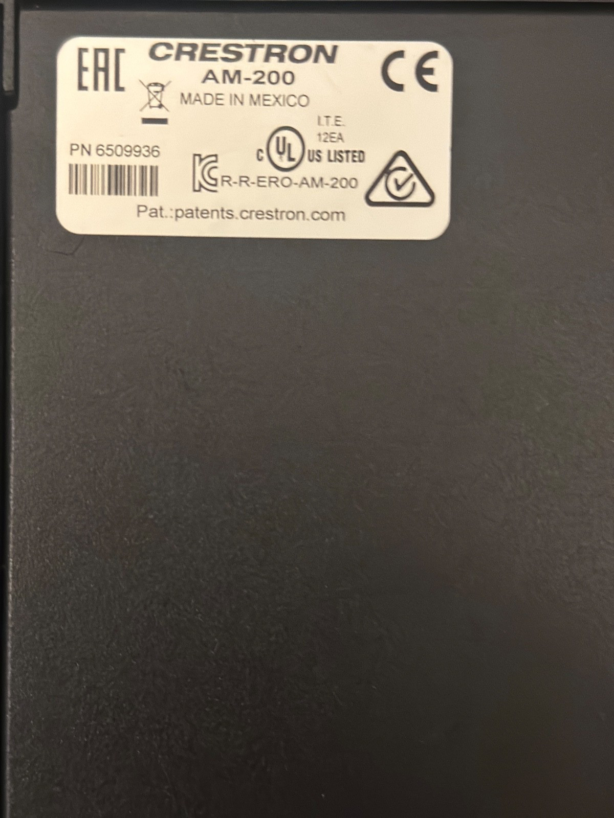 Crestron AM-200 Airmedia 2 Presentation system HDMI / NO POWER ADAPTER
