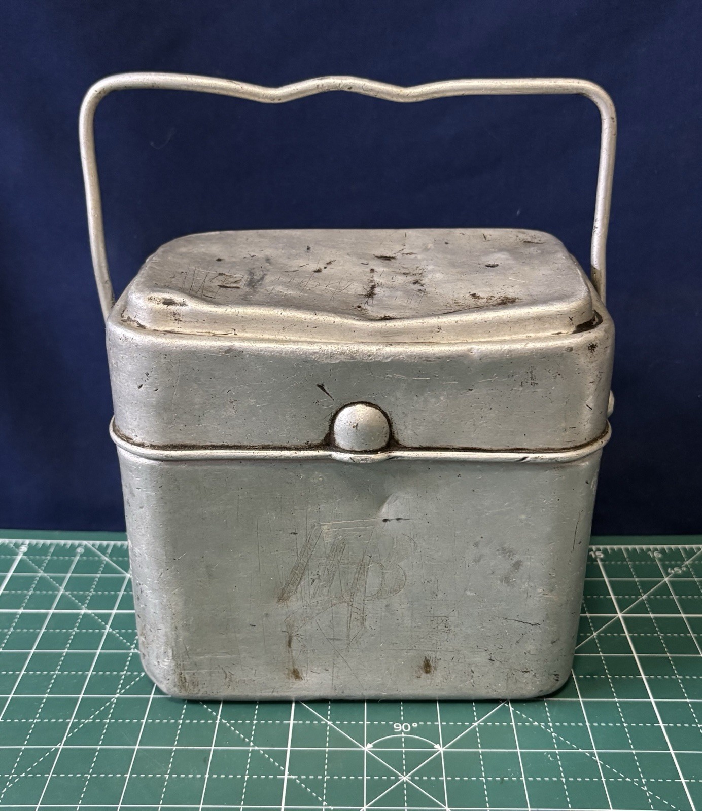 WW2 French Rare (German Used) Mess Kit Dated 1940