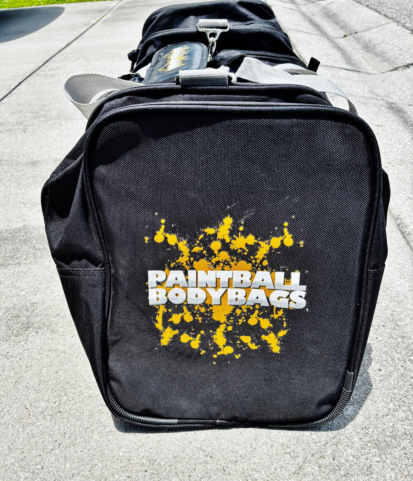 Black ASUS Republic of Gamers (ROG)  Paintball  Bag Large Duffel