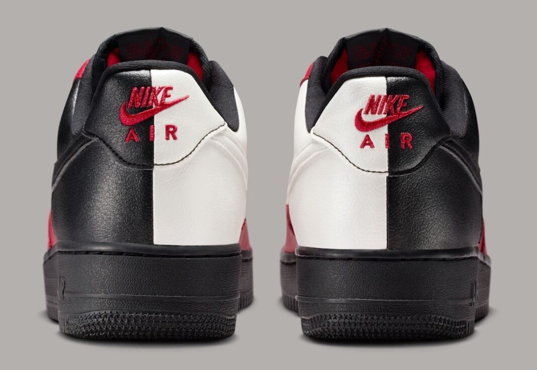 Nike Air Force 1 '07 LV8 Shoes Red Black White IB6847-600 Mens Size's NEW