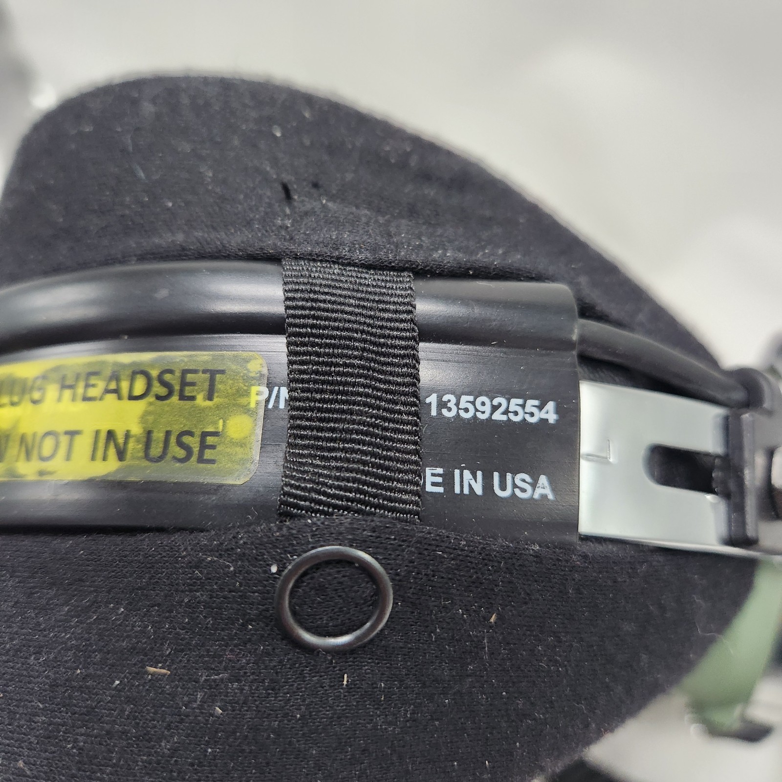 David Clark Pilot Aviation Headset Helicopter Dual Volume Control Flight Takeoff