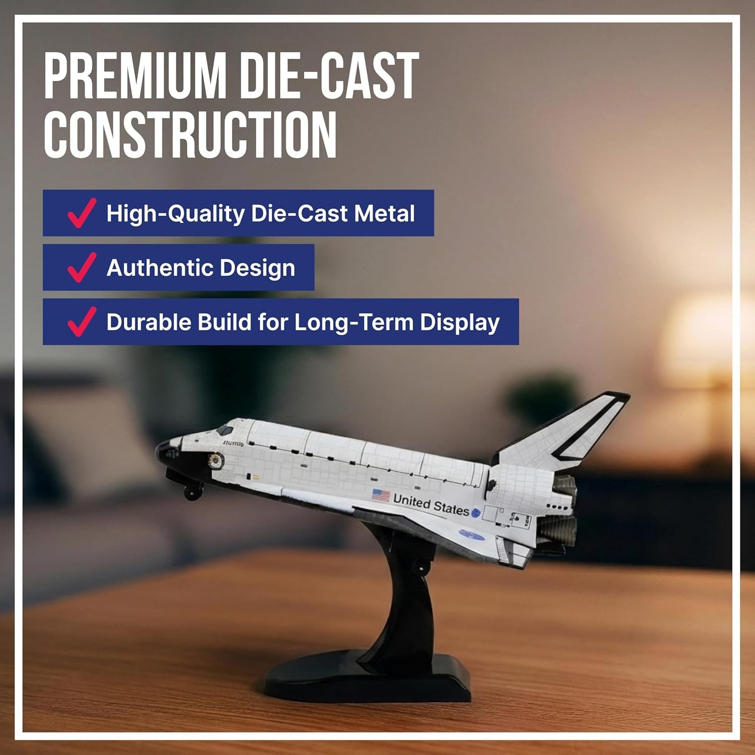Die-cast Space Shuttle Orbiter Model/