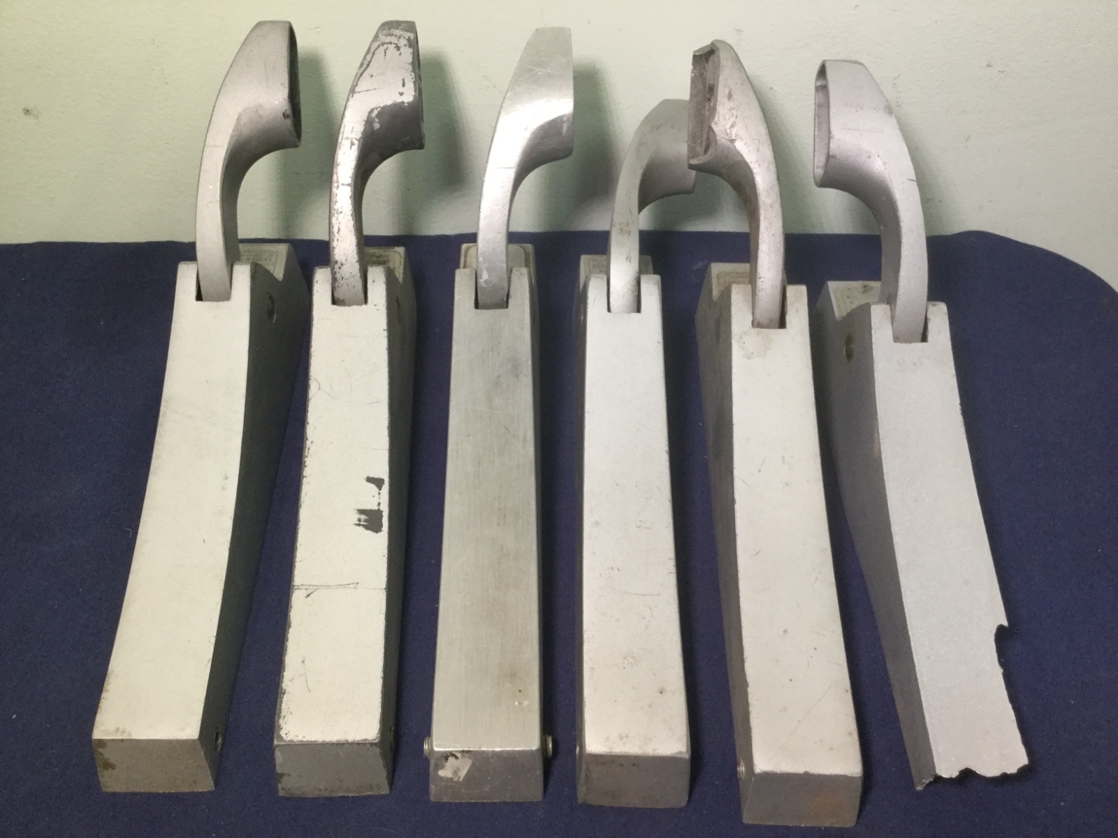 Door-O-Magic Aluminum Glass Door Panic Bar Parts, Set of 6 - Locksmith