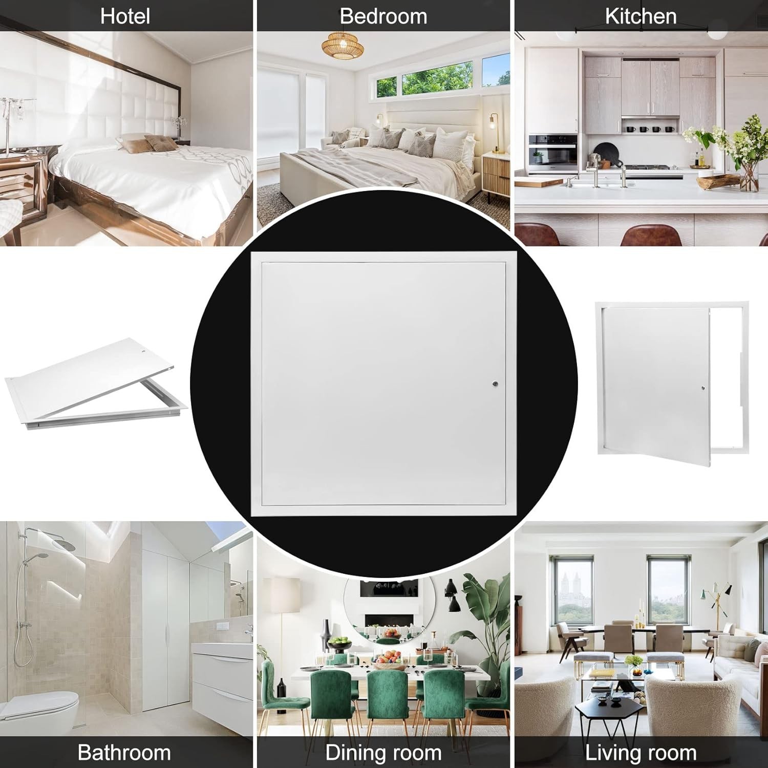 High-Quality 24x24 Thick Aluminum Access Door – Easy Flush Installation