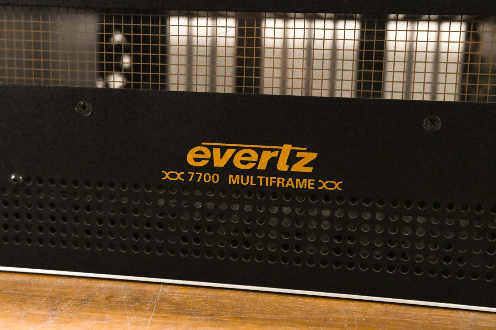 Evertz 7700FR-C MultiFrame Chassis with Cards CG01V8X