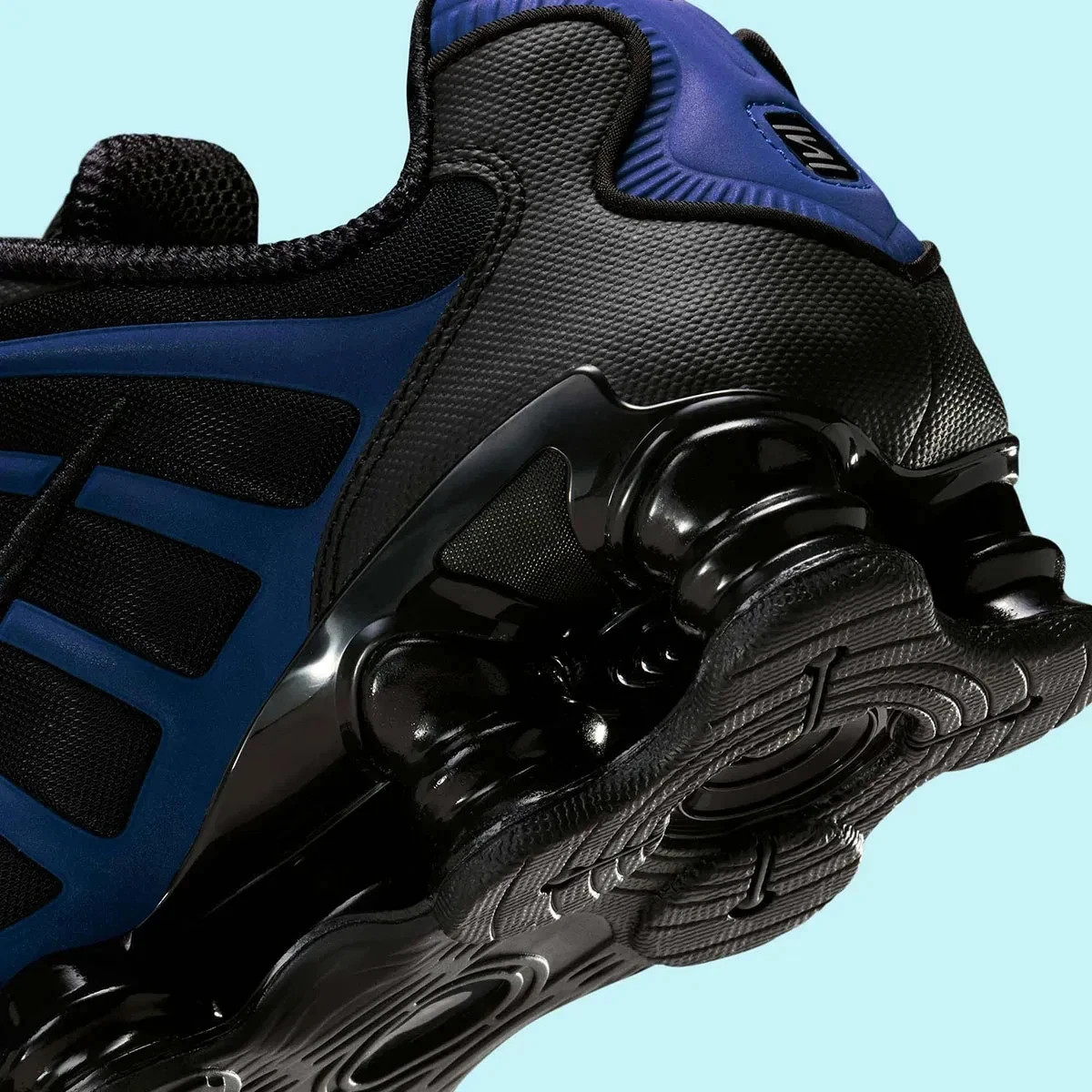Nike Shox TL Shoes Black Court Blue Sneakers OG IH1338-002 Mens Size