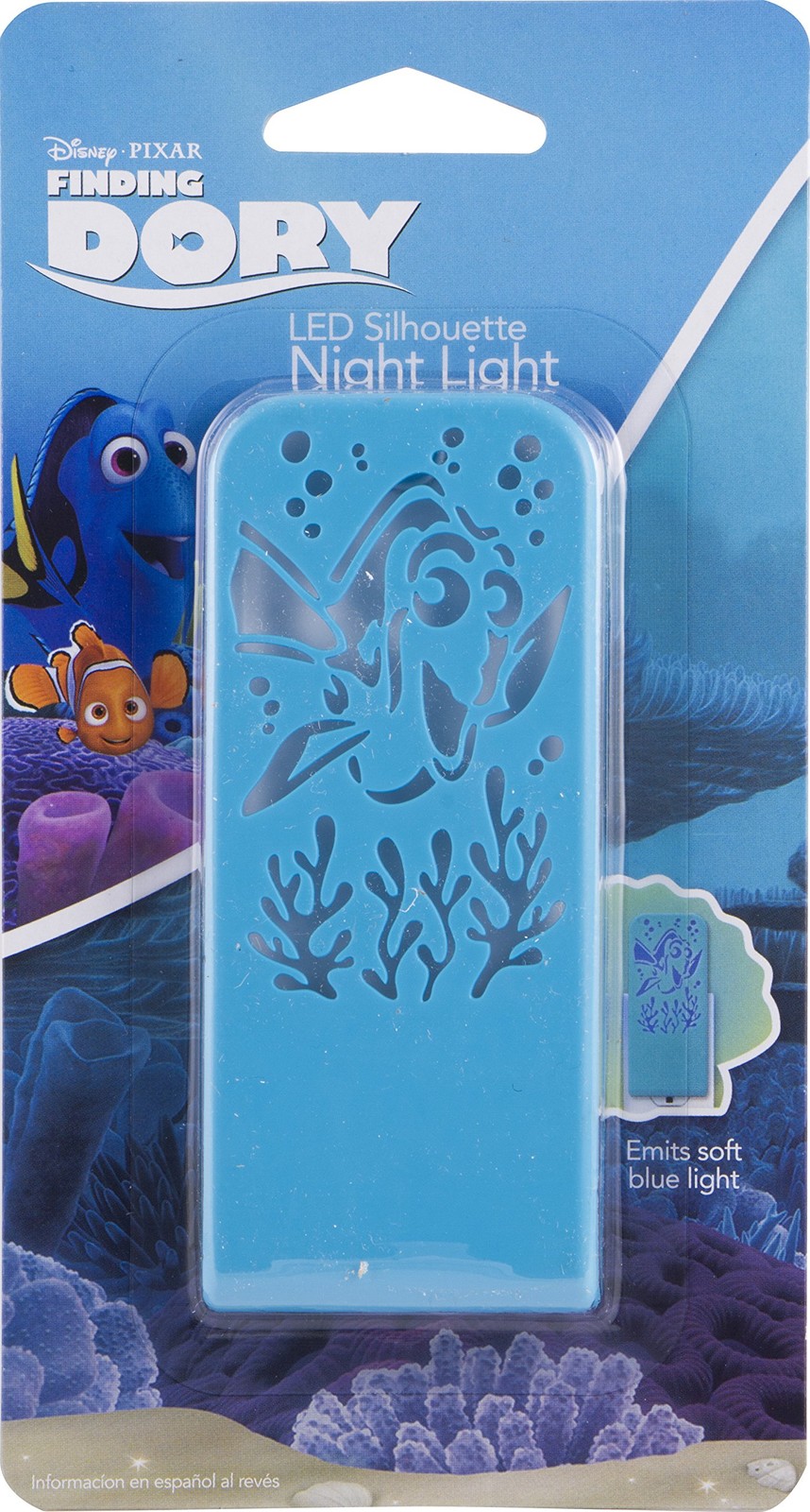 Disney Finding Dory LED Night Light Silhouette Plug In Kids Room Decor 32518