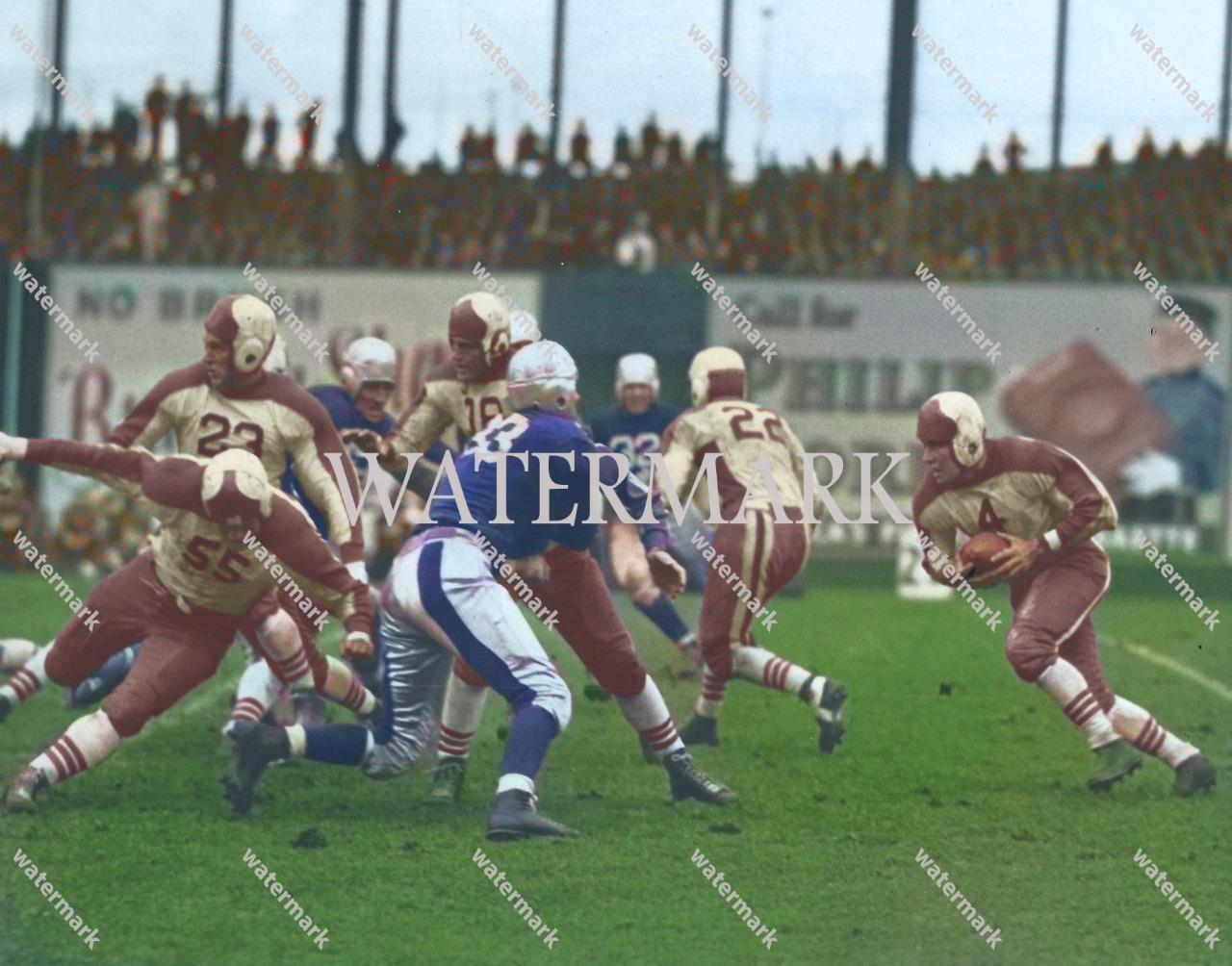 GQ337 Tuffy Lemans NY Giants v. Brooklyn Dodgers8x10 11x14 16x20 Colorized Photo