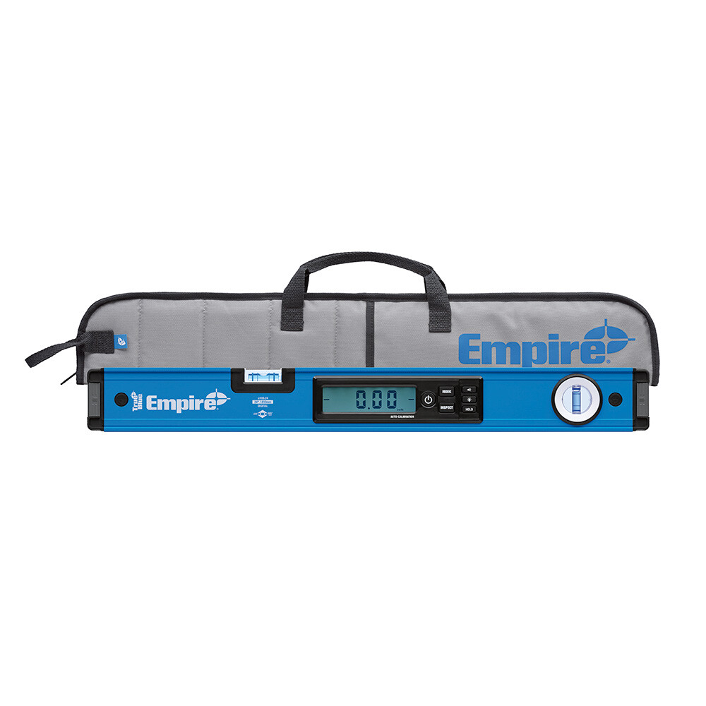 Empire Level e105.24 24" True Blue Digital Box Level with Case