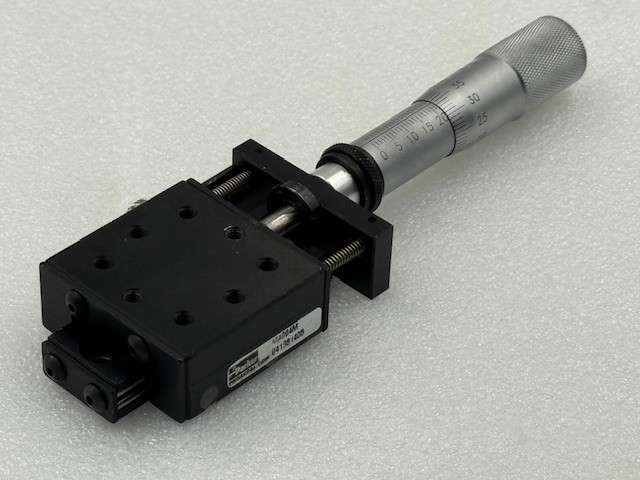 Parker M4004M Manual Driven Bearing Guided Linear Positioning Stage Used