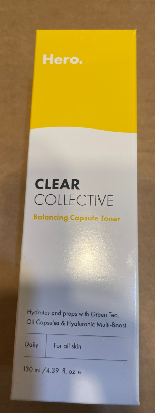 Hero. CLEAR COLLECTIVE Balancing Capsule Toner New 4.39 fl oz Exp 11/17/2025
