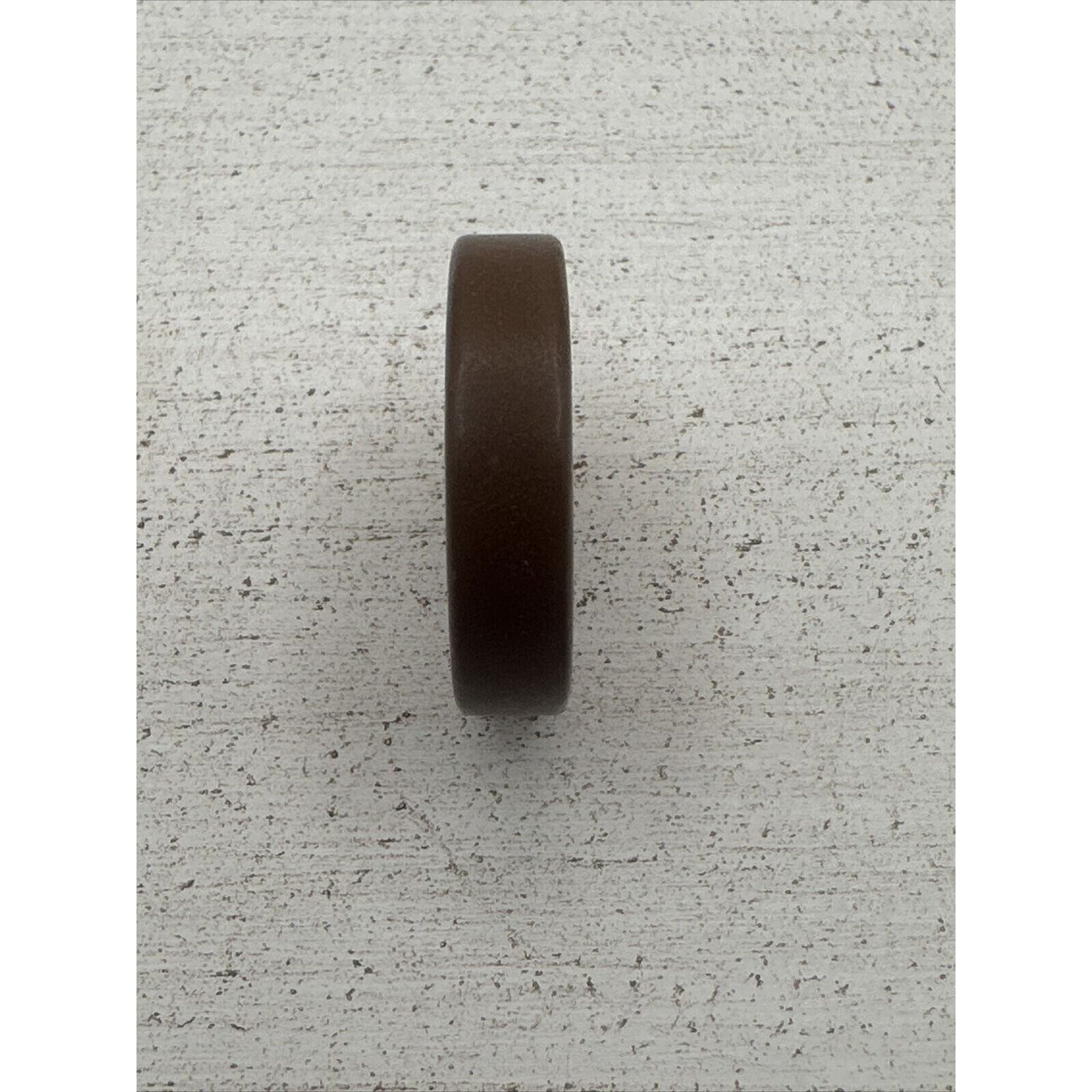 Backgammon Replacement Brown 1" X 7/16" Checker Piece Token