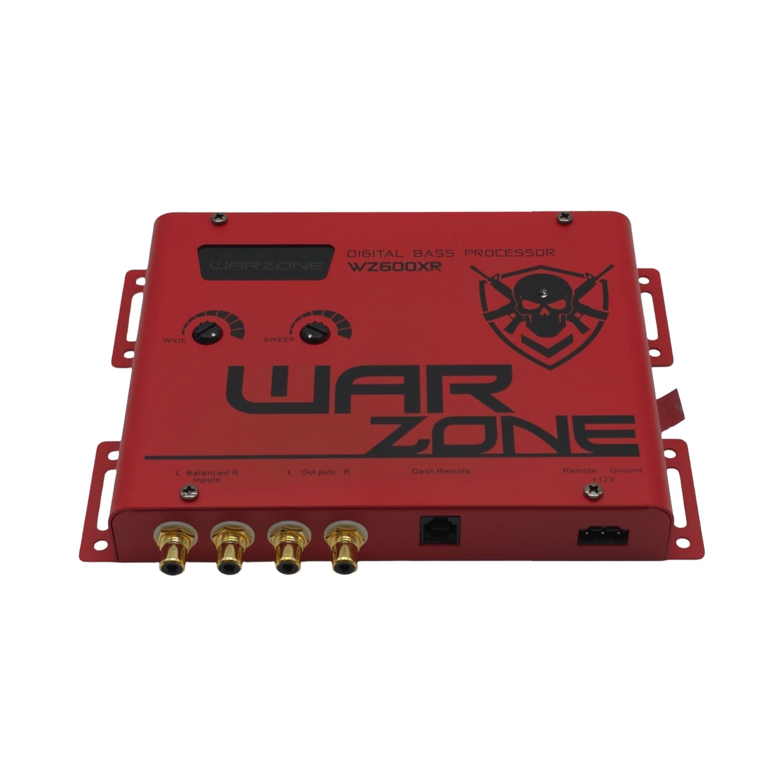 Warzone WZ600XR Digital Bass Processor with Dash Remote & RCA Inputs