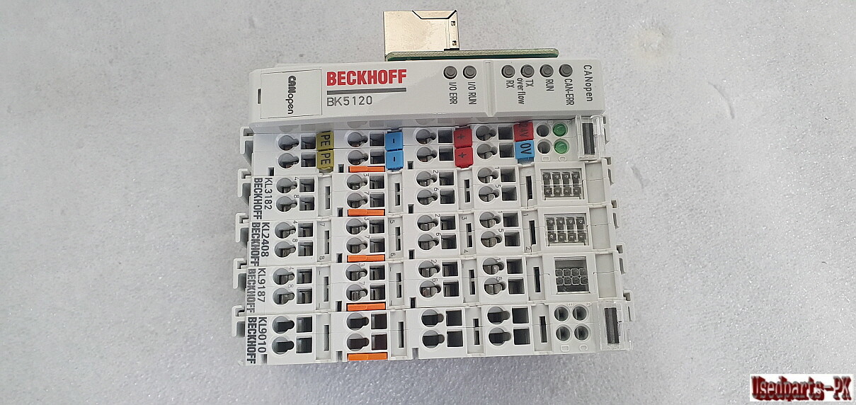 BECKHOFF Programmable Logic Control Assembly BK5120 KL3182 KL2408 KL9187 KL9010