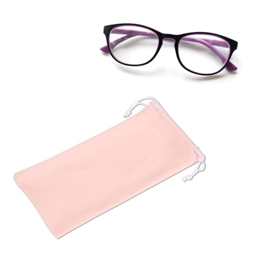 5pcs Eyeglass Pouch Soft Microfiber Sunglasses Storage Bag Portable