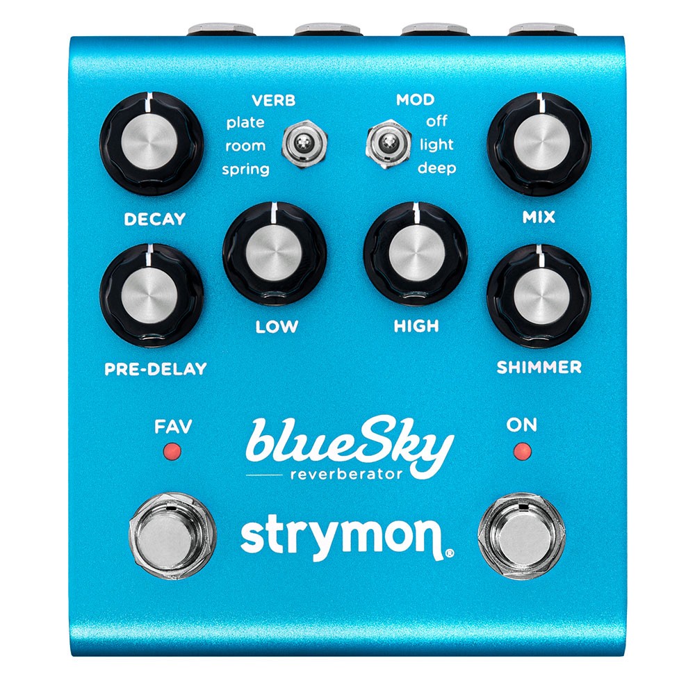 Strymon BlueSky V2 Reverberator Pedal