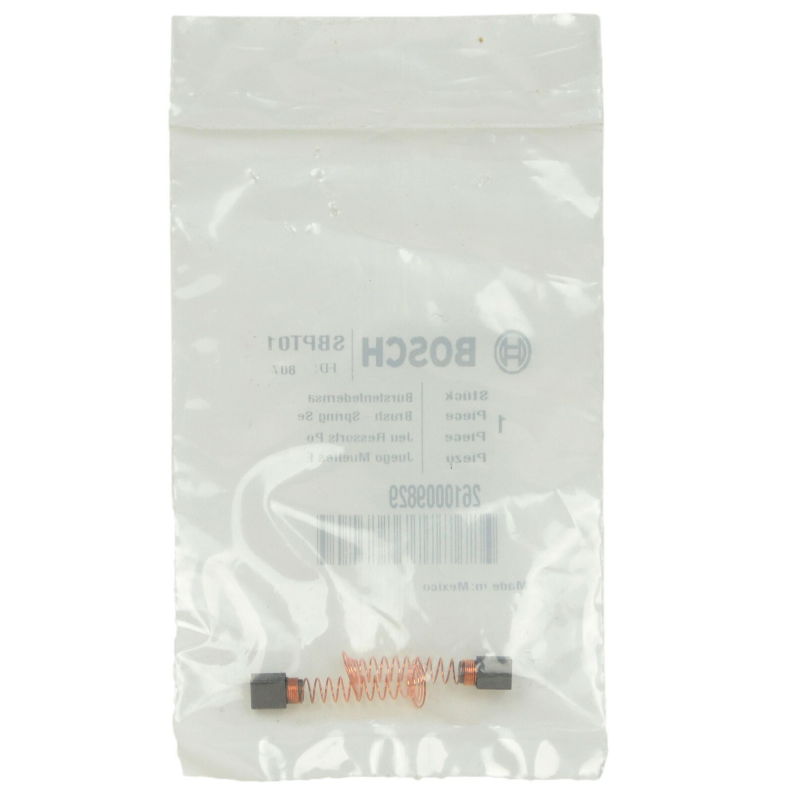 Bosch 2610009829 Brush & Spring Set Replacement Part (2-Pack)