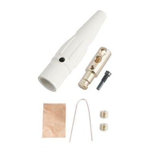 CLS40MB-B CLS Cam Type, Series 16 Inline, Pin,400A, 2/0-4/0 AWG, M - White (B)