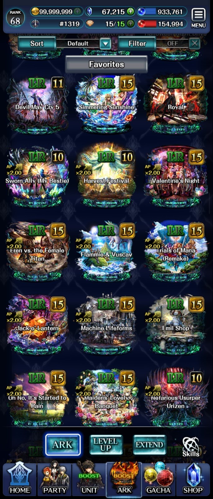 Last Cloudia | Global/English | Rank 68