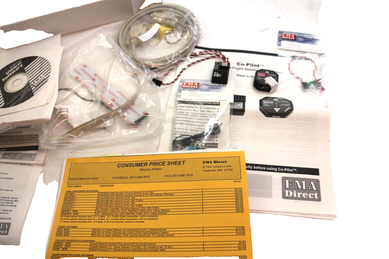 New FMA Direct Co-Pilot Infrared FS5C-905, LED Switch Int Mod, CPD4 New in Box