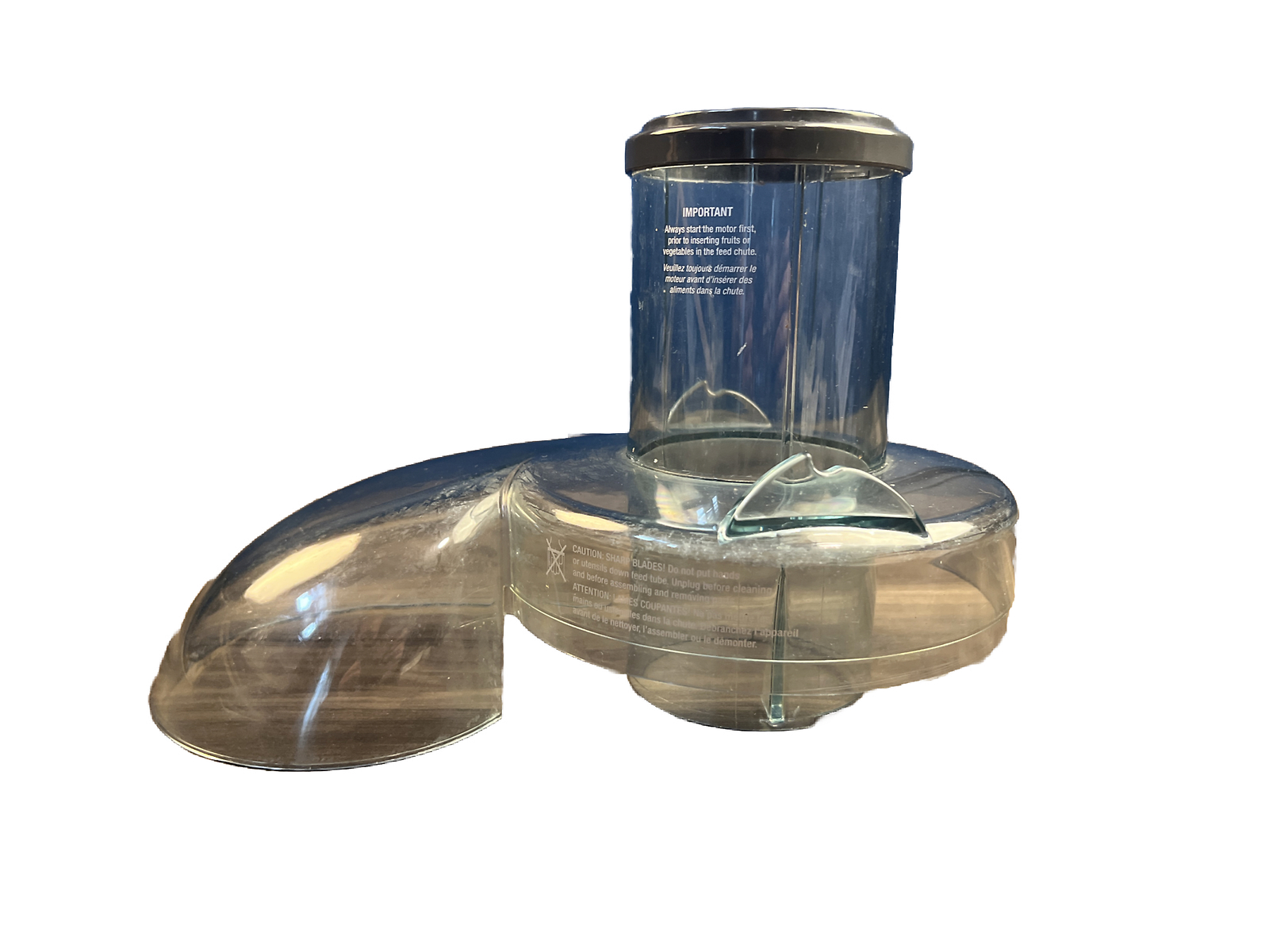 Breville Juice Fountain JE98XL Replacement Parts Lid Cover Chute