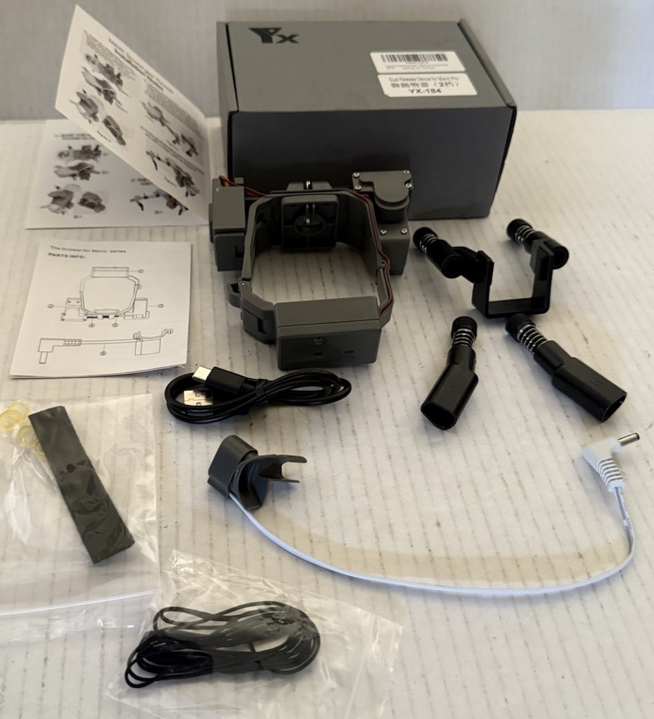 Dual Release Dropping Device For Mavic Pro