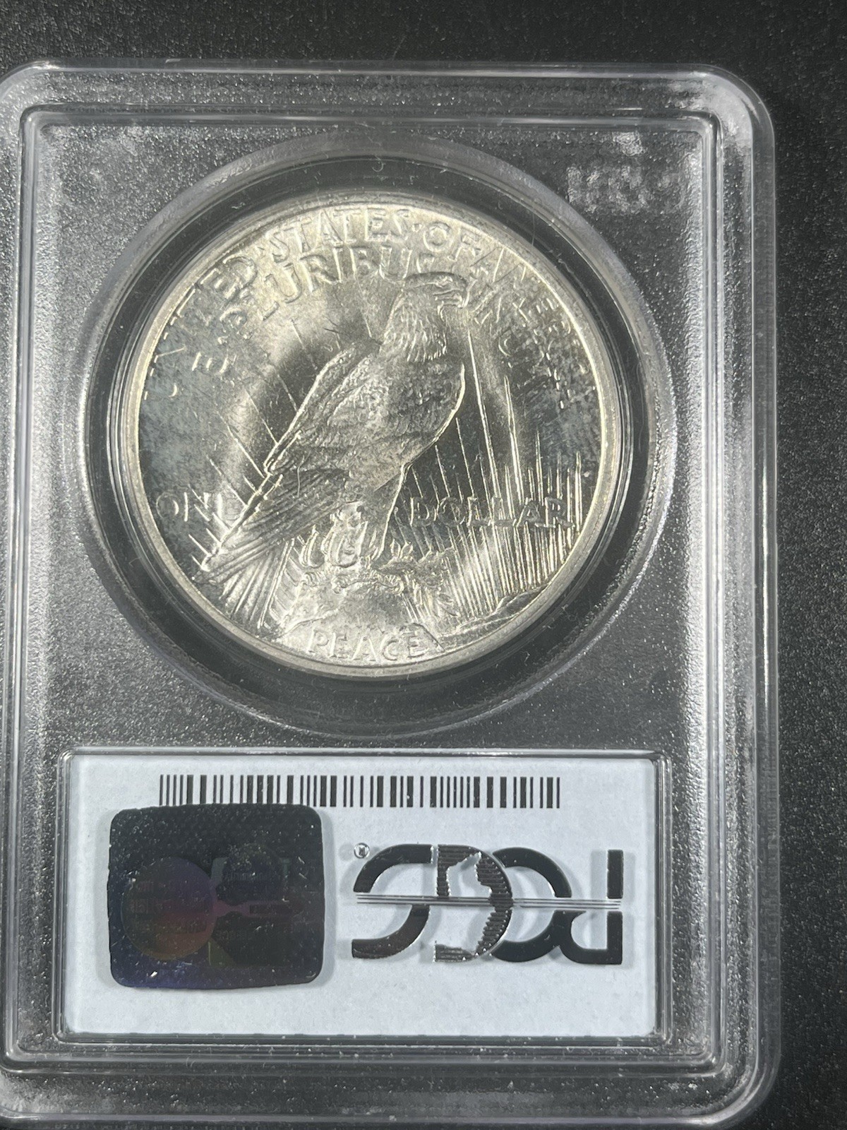 1921 $1 PCGS MS64 High Relief