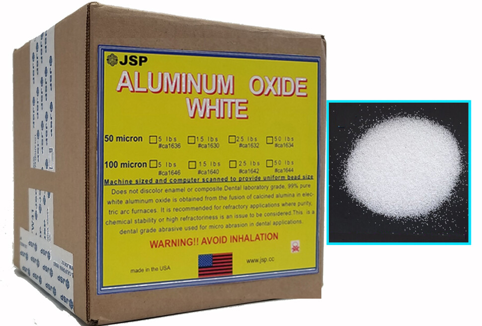 ALUMINUM OXIDE, 50LBS WHITE 50Micron