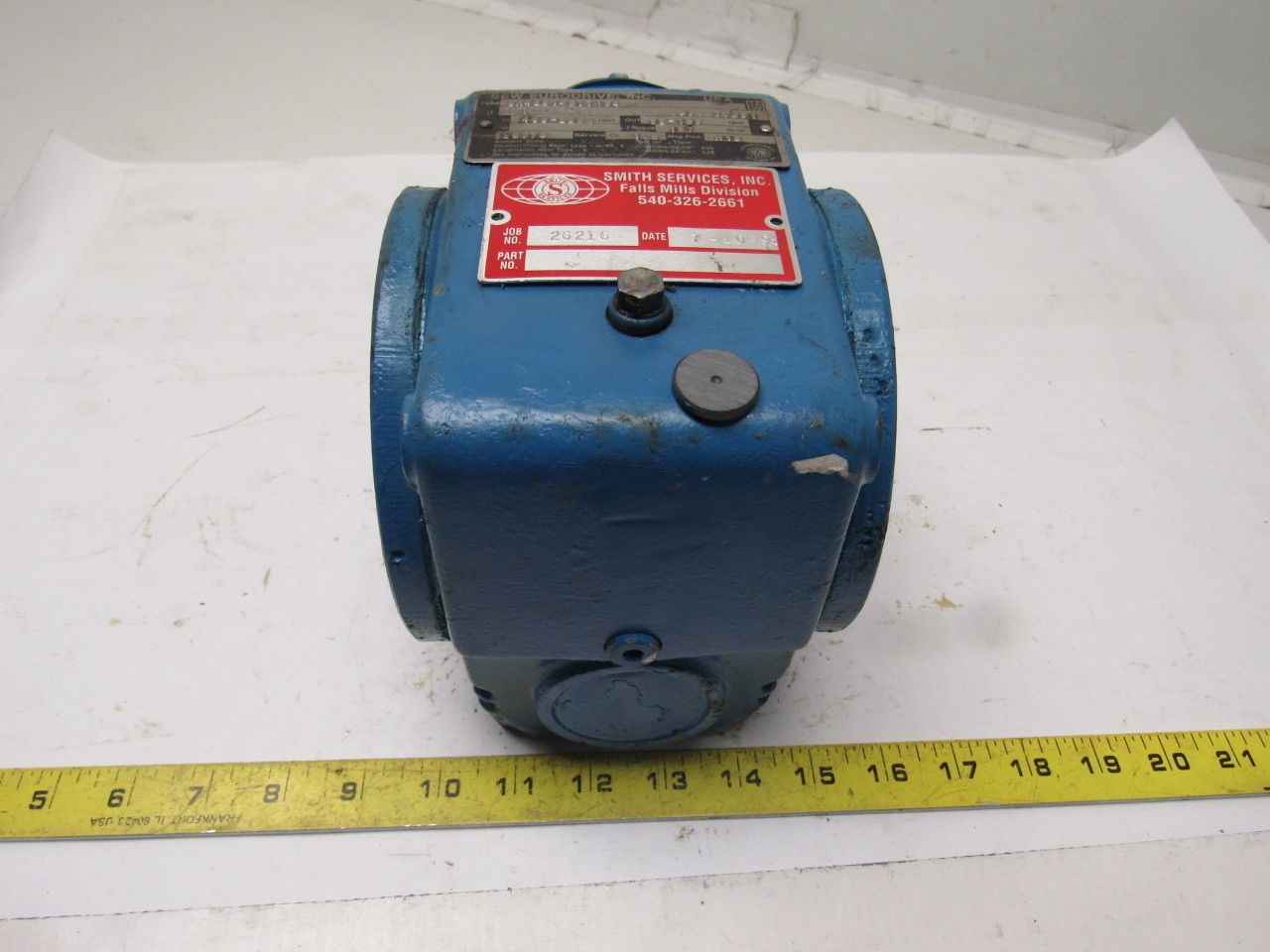 Sew Eurodrive 5A42D14DT71D4 20.75:1 Ratio Out RPM 22-109 197In-Lbs Gear Reducer